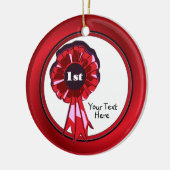 Bel ęr ornement d'ombre de noir de ruban d'endroit (Gauche)