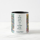 Bel être beaux-arts de tasse de paon de Tiffany (Centre)