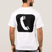 Bel iemand die T-shirt maakt (Achterkant)