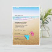 Bel invitation chic de mariage de bascules (Debout devant)