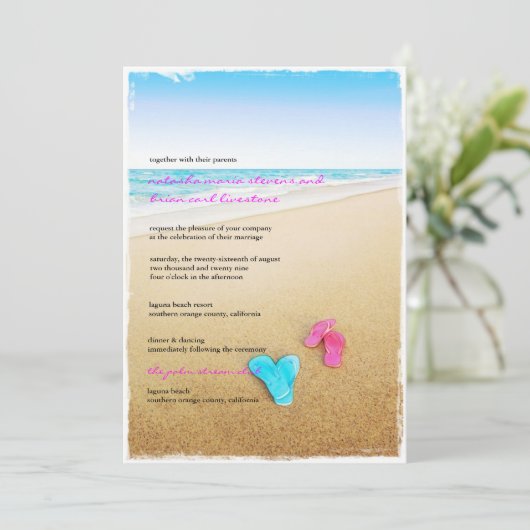 Bel invitation chic de mariage de bascules (Debout devant)