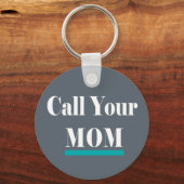 Bel je mam Fun Gift Sleutelhanger (Voorkant)