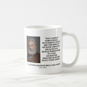 Bel Kan Niet Forceren Ideeën Zijn Resultaat Van Tr Koffiemok