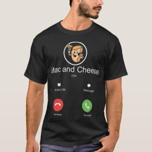 Bel Mac en Cheese Gift Mac en Cheese Pasta T-shirt