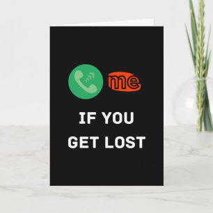 Bel me als je verdwaalt kaart