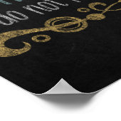 Bel me Chalkboard Art Poster (Hoek)