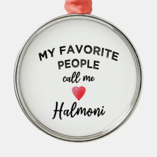 Bel me HALMONI Traditionele Koreaanse oma Metalen Ornament