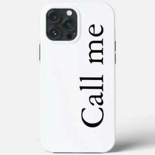 Bel me - Hoesje-Mate iPhone Case