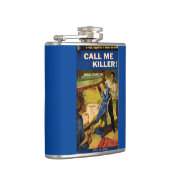 Bel me Killer pulp ficcover Heupfles (Rechts)