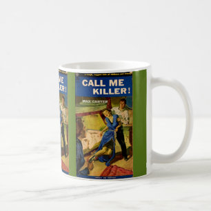Bel me Killer pulp ficcover Koffiemok
