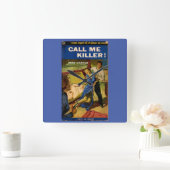 Bel me Killer pulp ficcover Vierkante Klok (Huis)