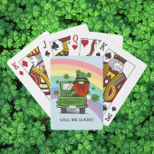 Bel me Lucky Irish Gnome Pokerkaarten