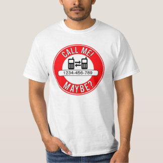 Bel me misschien? t-shirt