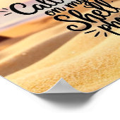 Bel me op mijn Shell-telefoon Poster (Hoek)