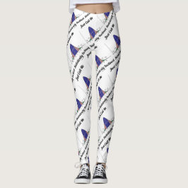 Bel me statistisch geïnlindeerde knolcurve leggings