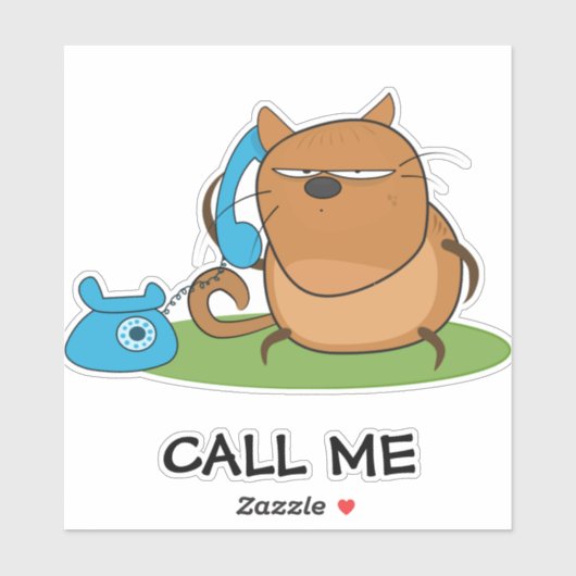 Bel Me Sticker (Vel)