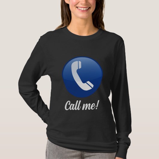 Bel me t-shirt (Voorkant)