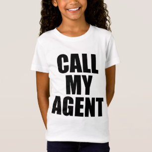 bel mijn agent t-shirt