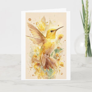bel oiseau jaune sur une carte