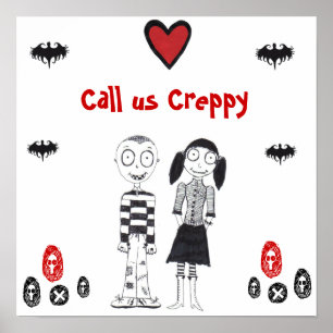 Bel ons Creepy Poster
