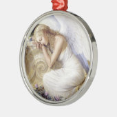 bel ornement blanc d'ange (Gauche)