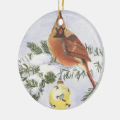 Bel ornement cardinal bilatéral (Gauche)