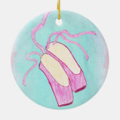 Bel ornement de chaussures de ballet (Dos)