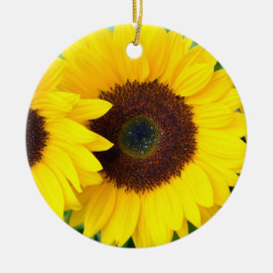 Bel ornement de Noël de tournesol