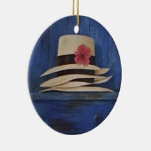 Bel ornement de tenture de casquettes de Panama (Droite)