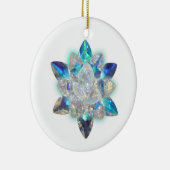 Bel ornement en cristal de Noël (Droite)