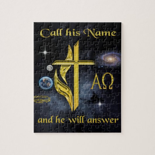 Bel zijn naam legpuzzel (Verticaal)