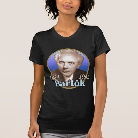 Bela Bartok T-shirt (Voorkant)