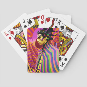 Bela kom je hoorn te blazen pokerkaarten