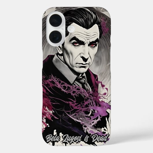 Bela Lugosi coque iphone - Retro Goth Chic (Verso)