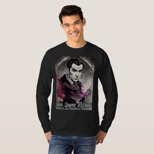 Bela Lugosi is dood - Retro Art T-shirt (Voorkant volledig)