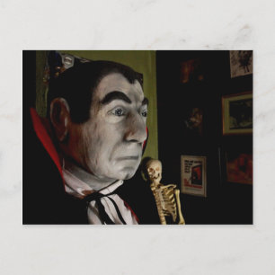 Bela Lugosi Mask Briefkaart