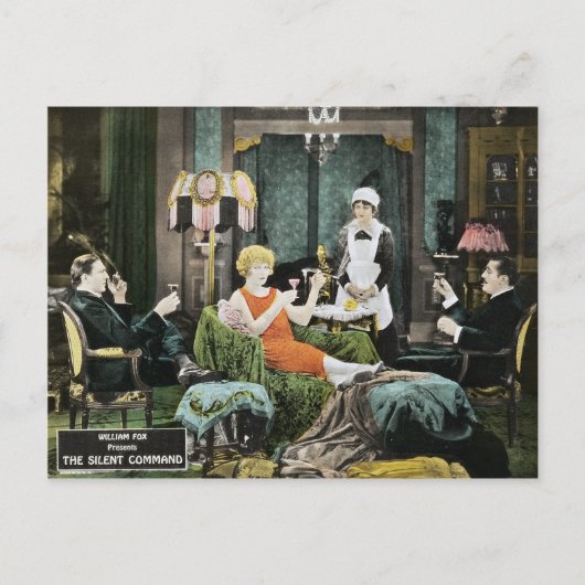 Bela Lugosi - The Silent Command Briefkaart (Voorkant)