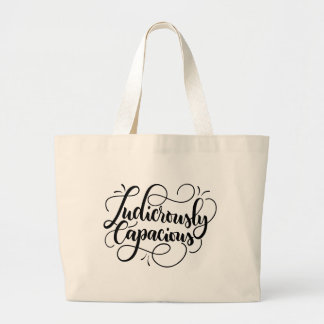 Belachelijk ruim grote tote bag