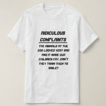 Belachelijke klachten Triest dier in dierentuin