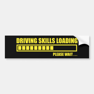 Belading rijvaardigheid bumpersticker
