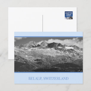 Belalp and Hohstock, Zwitserland Briefkaart