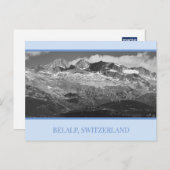 Belalp and Hohstock, Zwitserland Briefkaart (Voorkant / Achterkant)
