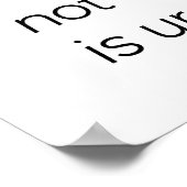 Belangrijk Poster (Hoek)