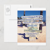 belangrijk strand van west florida briefkaart (Voorkant / Achterkant)