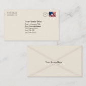 Belangrijk Visitekaartje e-mailenvelop (Voorkant / Achterkant)