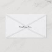 Belangrijk Visitekaartje e-mailenvelop (Achterkant)