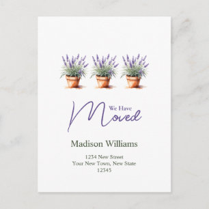 Belangrijke adreswijziging Verplaatsingsaankondi Briefkaart