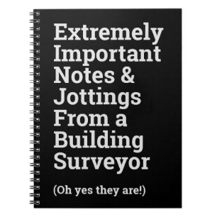 Belangrijke bouwenquête notitieboek