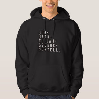 Belangrijke namen uit de whiskywereld hoodie