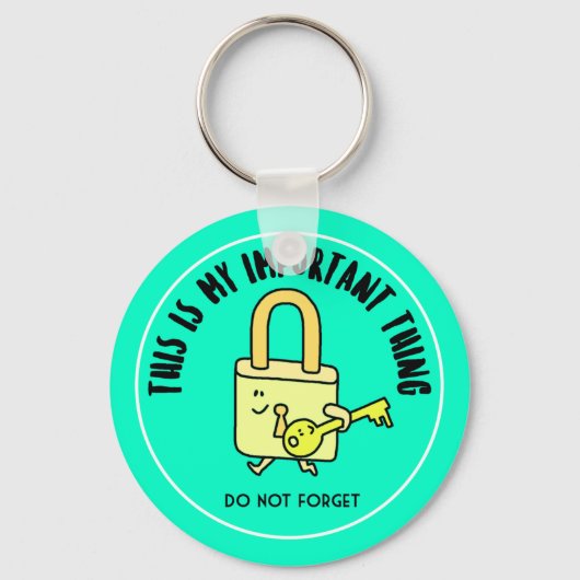 Belangrijke things sleutelhanger (Voorkant)